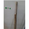 Image 4 : **(6) Brooms, Plastic and Wooden No Shipping