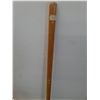 Image 6 : **(6) Brooms, Plastic and Wooden No Shipping
