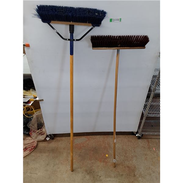 **(2) Brooms No Shipping