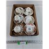 Image 1 : (6) Teacup & Plate Sets, Most Bone China