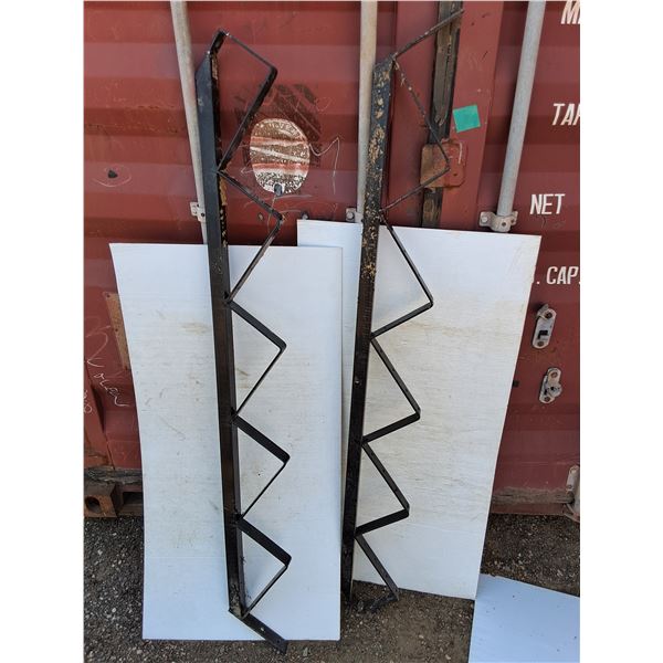 **(2) Metal Stair Stringers 67", PICKUP ONLY