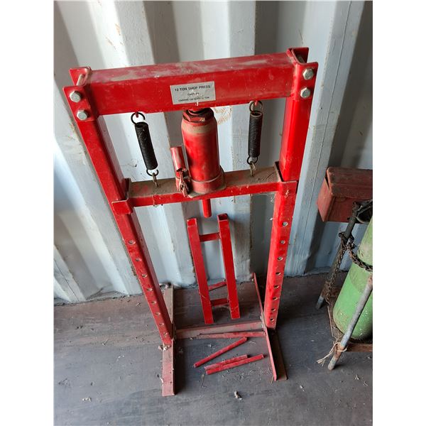 **12 Ton Shop Press - PICKUP ONLY
