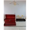 Image 1 : (2) Toolboxes, One Red Metal One Black Plastic