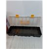 Image 7 : (2) Toolboxes, One Red Metal One Black Plastic