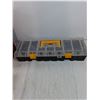 Image 9 : (2) Toolboxes, One Red Metal One Black Plastic