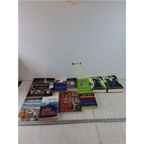 (10) Books, Anne Enright, Neal Shusterman, Inman Harrison, Terry Brooks, Nicholas Herring