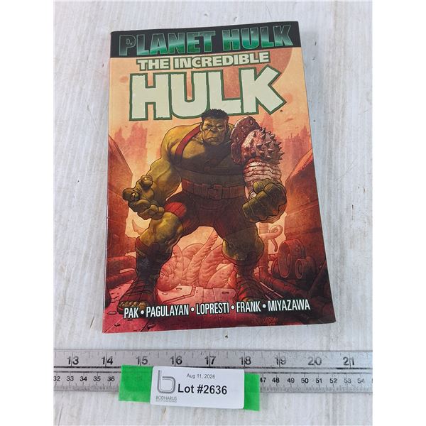 The Incredible Hulk Planet Hulk Graphic Novel