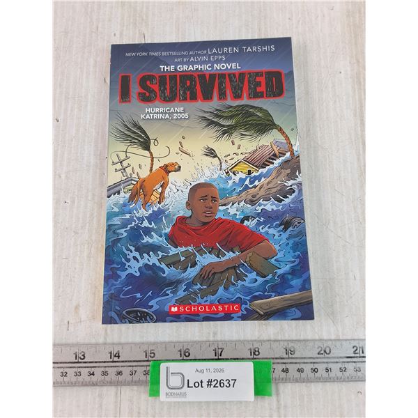 I Survived Hurrican Katrina Graphic Novel by Lauren Tarshis