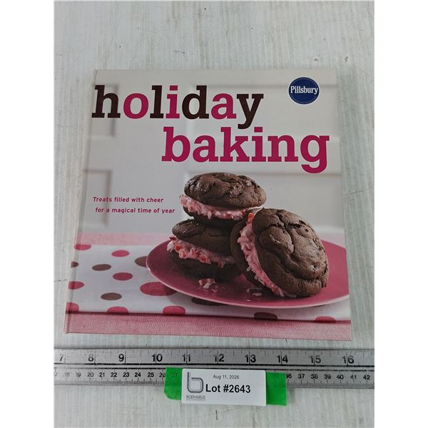 Holiday Baking Pillsbury Cookbook Recipe Book