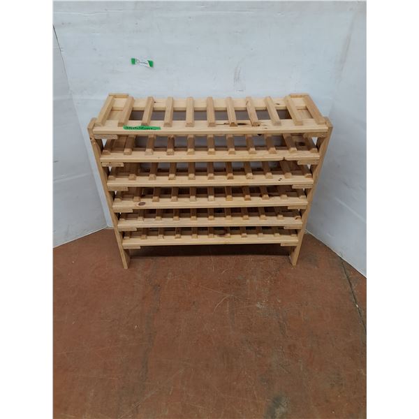 *Wooden Wine Rack No Shipping