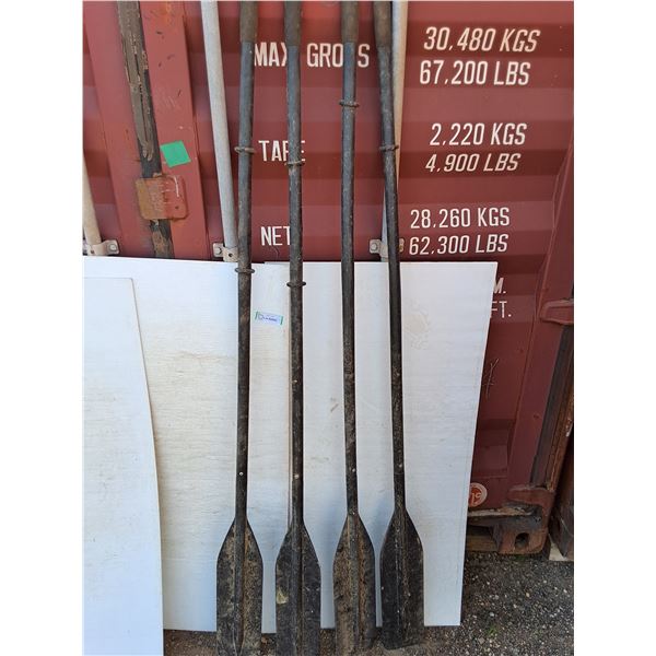**(4) Rubber Oars No Shipping