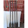 Image 1 : **(4) Rubber Oars No Shipping