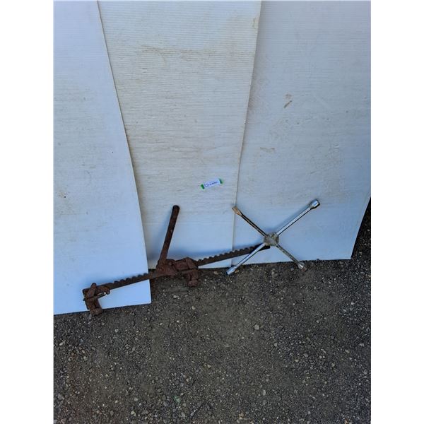 **Tire Iron and Fence Stretcher Wire Splitter No Shipping