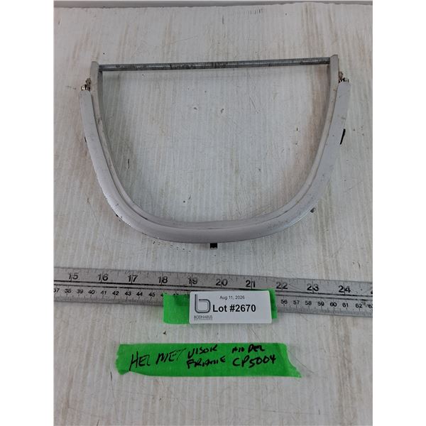 Helmet Visor Aluminum Bracket Middle Frame