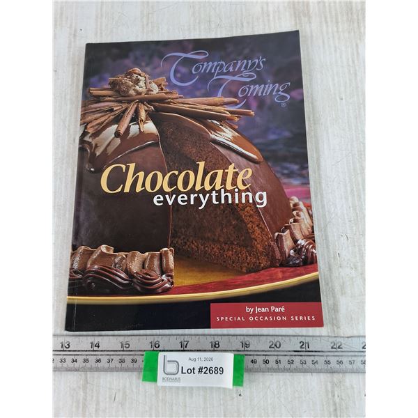 Jean Paré Cookbook Chocolate Everything