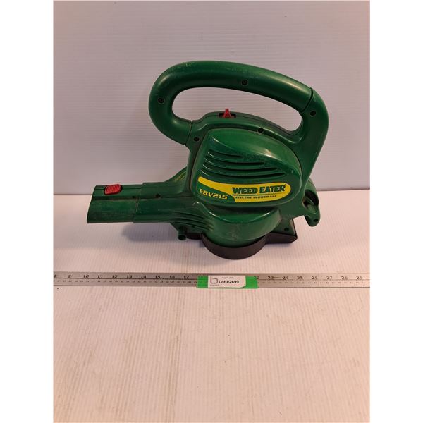 Weed Eater Electric Blower Vac - Untested - As Is