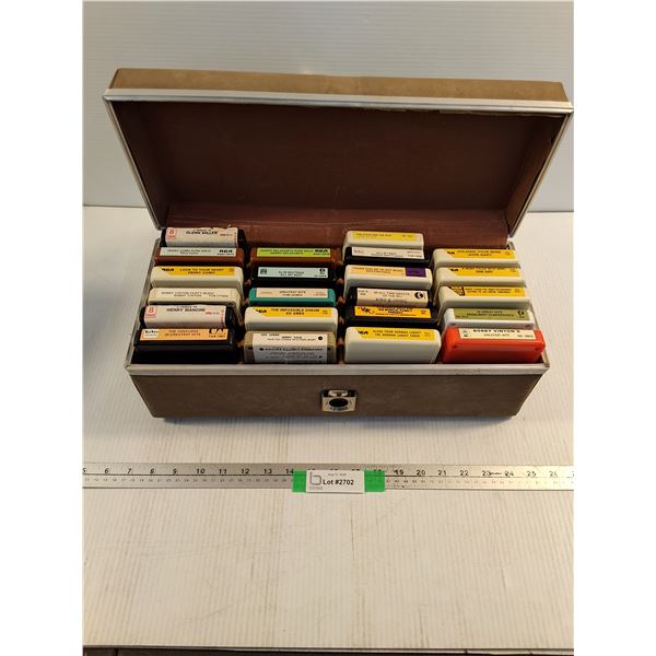 8 Track Harry Belafonte, Glenn Miller, John Gary, esc & Box