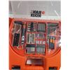 Image 2 : Black & Decker Drill Kit - Powers On - Knife, Scissors, Clamps, Esc