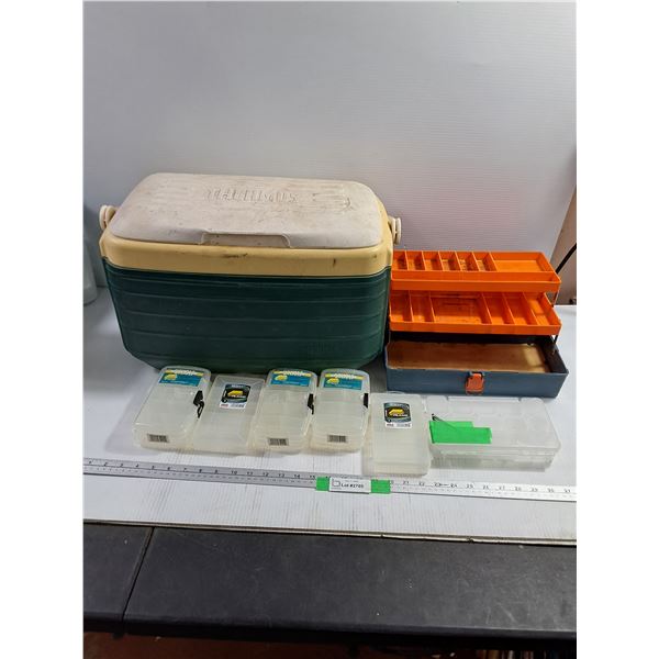 Thermos Cooler (20x12x10"), Plano Fishing Tackle Boxes