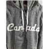 Image 2 : Mens 3XL Canadiana Grey Canada Hoodie w/ Tags