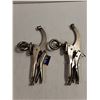 Image 5 : Powerfist 9" Vise Clamps, Caulking Gun, Estwing Fiberglass Handle Hammer