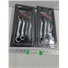 Image 1 : (2) Mastercraft Offset Ratcheting Box-End Wrench Set (New in Box )