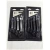 Image 5 : (2) Mastercraft Offset Ratcheting Box-End Wrench Set (New in Box )
