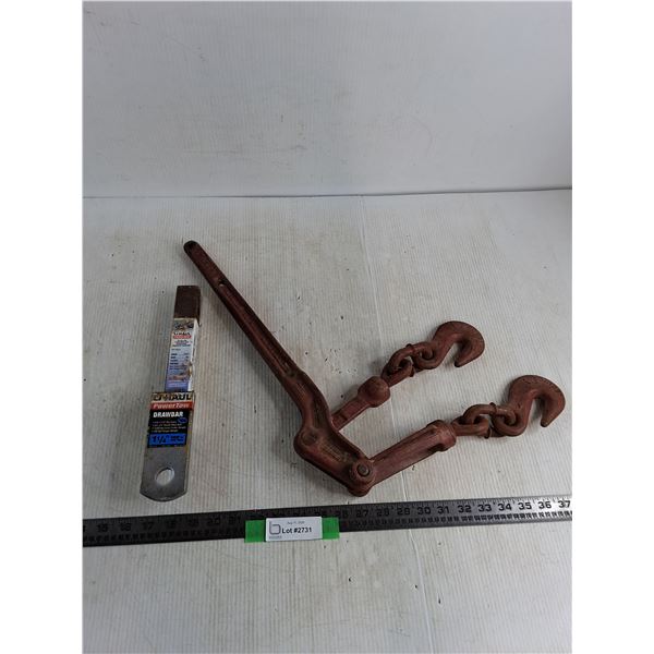 Lebus A1 Load Binder, U-Haul Power Tow 1.25" Drawbar