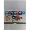 Image 1 : McDonald's Mostly NIB Promotional Ty & Furby Toys, Socks, Anaheim Ducks Pin