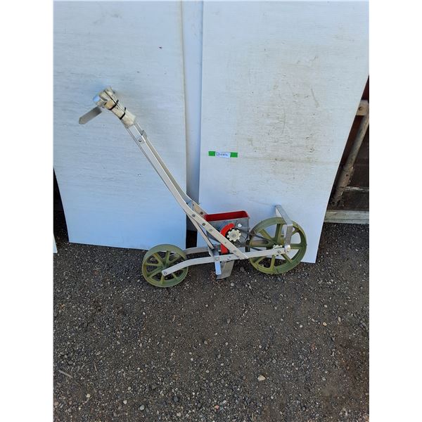 **"Bicycle Style Potato Seeder - Cannot Ship