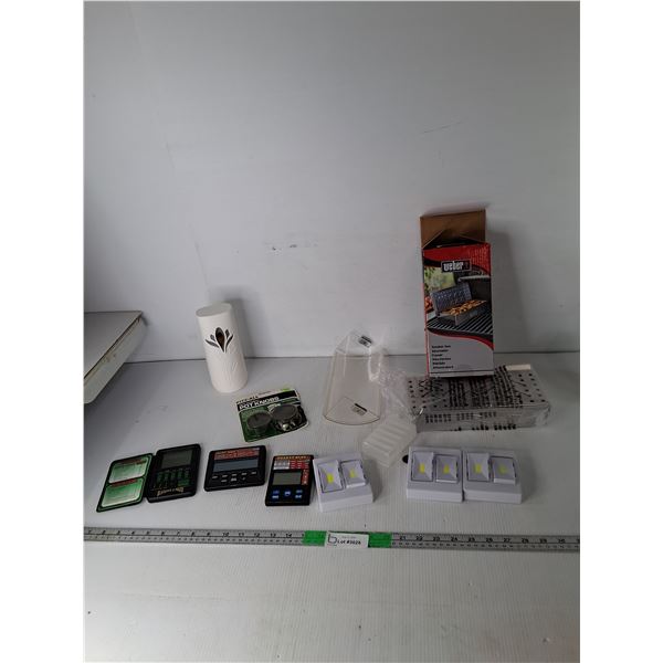 Smoker Box, Handheld Poker Games, Wall Switch Lights, Misc.