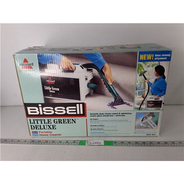 Bissell Little Green Deluxe Home Cleaner- Powers On, Can't Ship