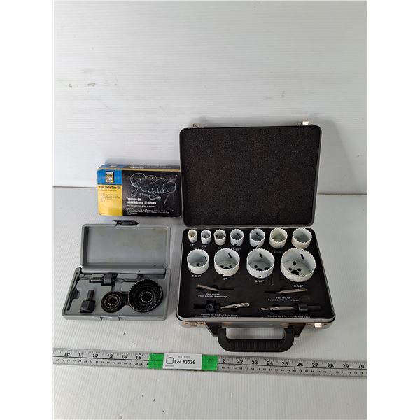 Power Fist & Mastercraft Hole Saw Kits