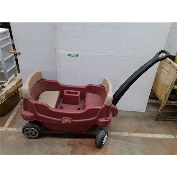 **Little Tykes Plastic Wagon 66" Long with Handle- Can't Ship
