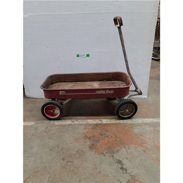 *Radio Flyer Vintage Metal Wagon 28" x 13" x 11", Can't Ship