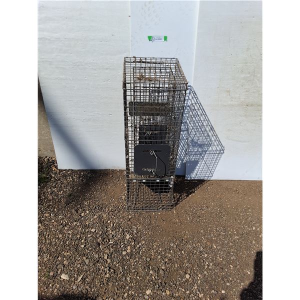 **(2) Animal Traps (Biggest - 32x12x10") - Cannot Ship