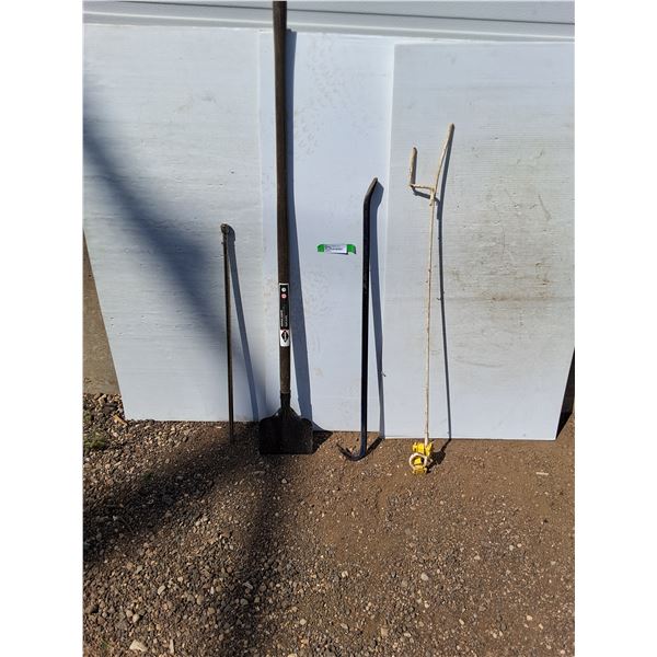 ** Sidewalk Scraper, Crowbar, Other Tools - Cannot Ship