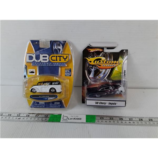 1959 Chevy Impala 1:43 Scale & DIV Cruiser Model Cars 1:64 Scale, Sealed