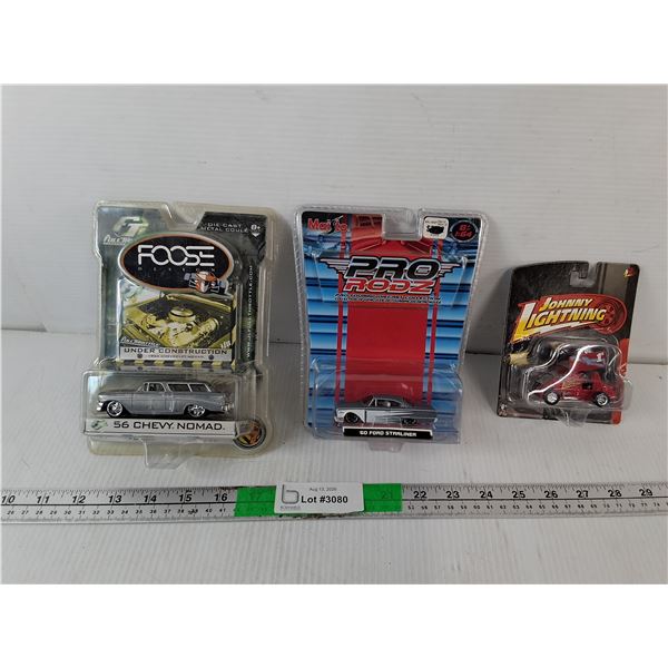 1956 Chevy Nomad, '60 Starliner & Sprint Model Cars, Sealed