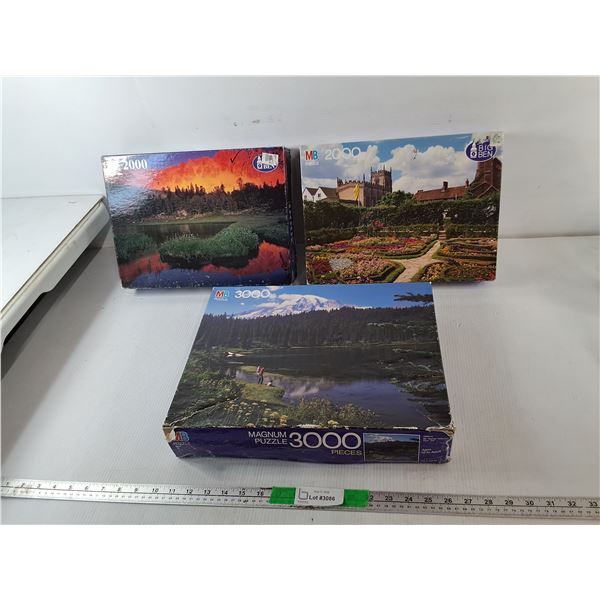 (3) Nature Puzzles 2/3000 Pieces