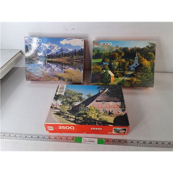 (3) Puzzles 2000/2500 Pieces