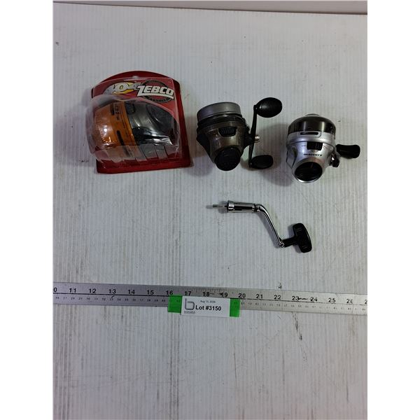Zebco Spincast Fishing Reels & Extra Spinning Reel Handle