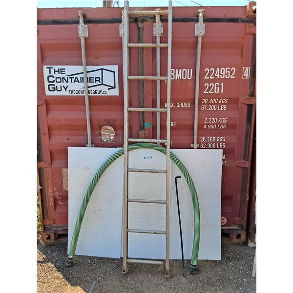 **9 Rung Ladder, Hose, Misc Pipe Piece No Shipping