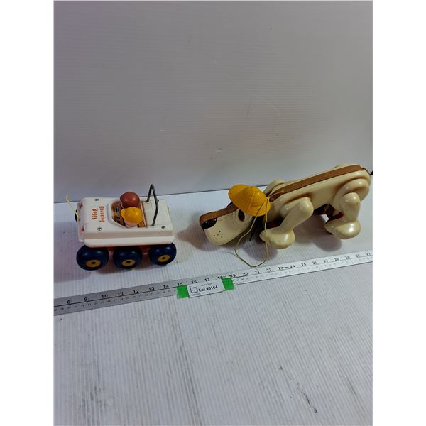 Fisher Price Bouncing Buggy Toy Car, Hasbro Toy Walking Dog