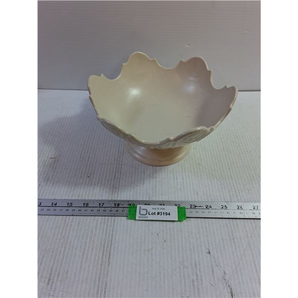 Painted Metal Display Bowl 10" Diameter