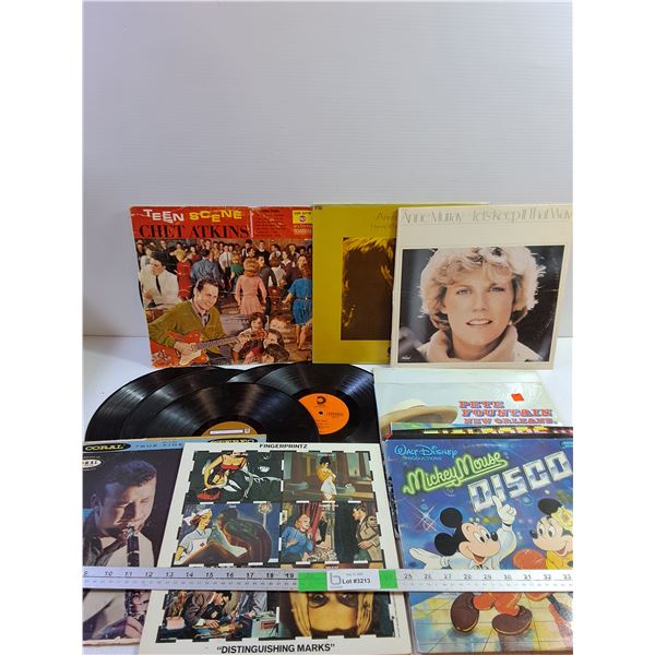 (15) Vinyls, Mickey Mouse, Teen Scene Chet Atkins, Pete Fountain