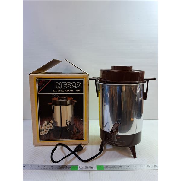 Nesco 32 Cup Automatic Perk Coffee Maker