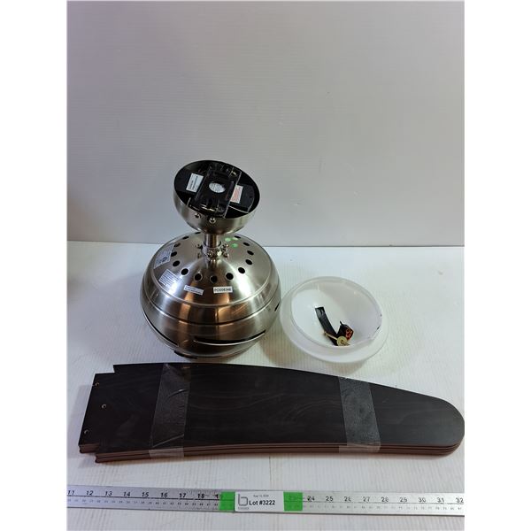 Ceiling Fan with Light Kit Untested As Is