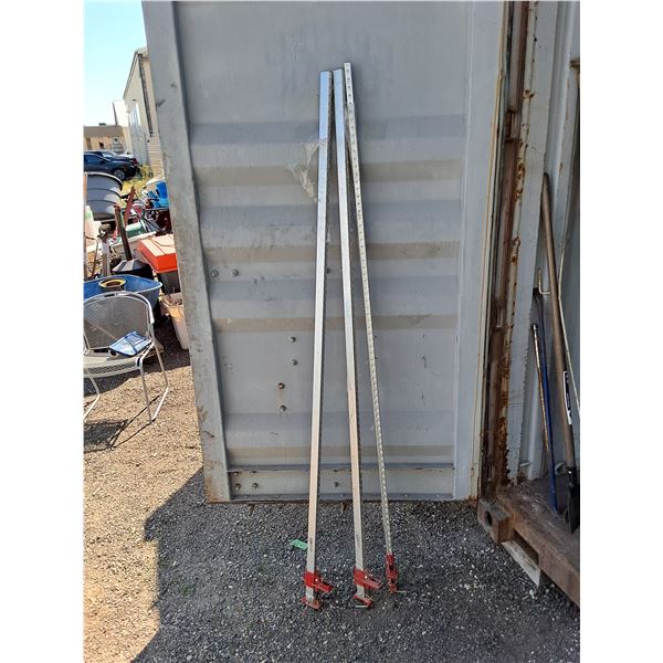 **(3) Canwood Bar Clamps 73", PICKUP ONLY