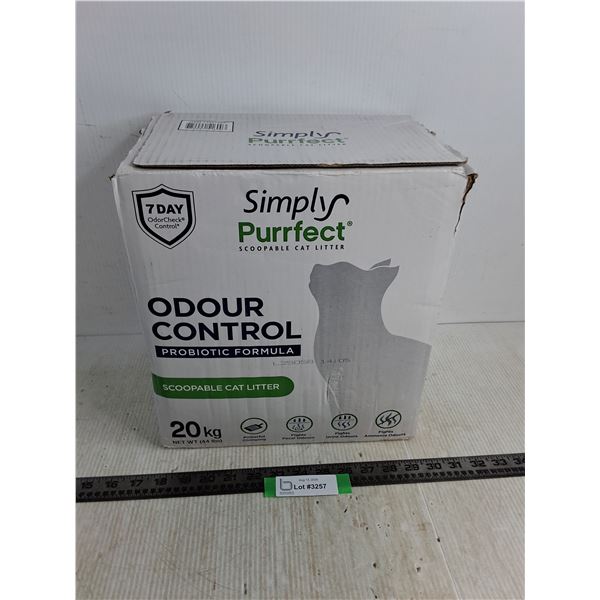 Sealed Simply Purrfect 20kg Odour Control Cat Litter, Pickup Only